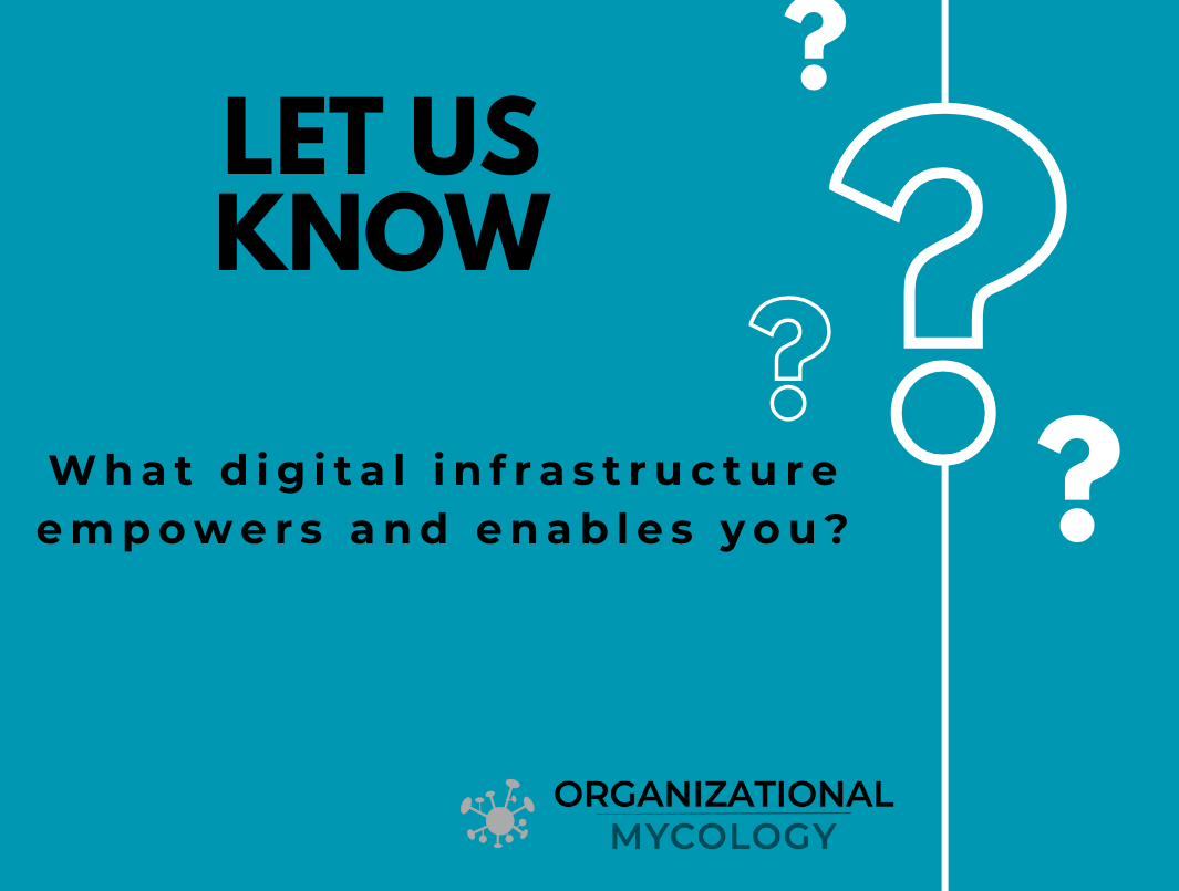 What digital infrastructure empowers and enables you?